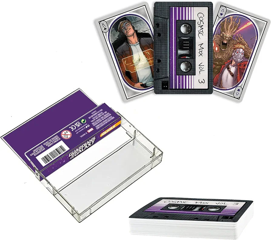 Marvel Guardians Of The Galaxy Cassette Playing Cards