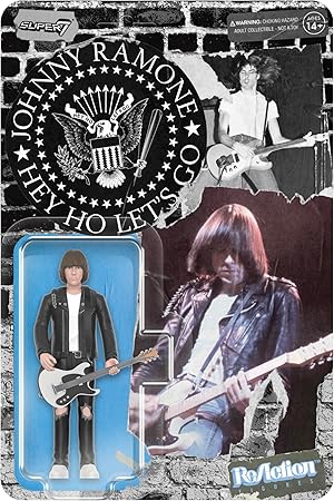 Johnny Ramone Reaction Figures - Johnny Ramone (White Shirt)