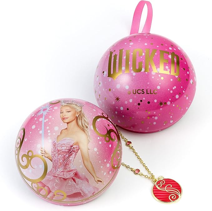 Wicked Glinda Pink Shiz University Gift Bauble