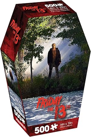 Friday The 13Th Coffin Box 500 Piece Jigsaw Puzzle