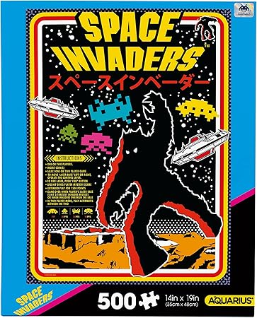 Space Invaders 500 Piece Jigsaw Puzzle
