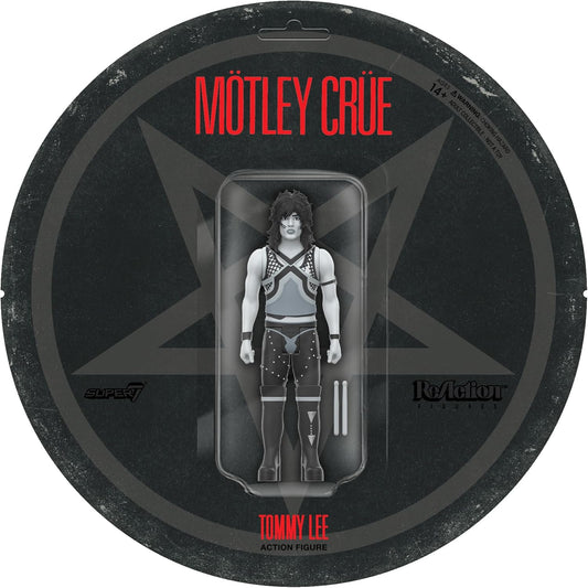 Motley Crue Reaction Figures Wave 02 - Tommy Lee (Shout At The Devil - Black & White)