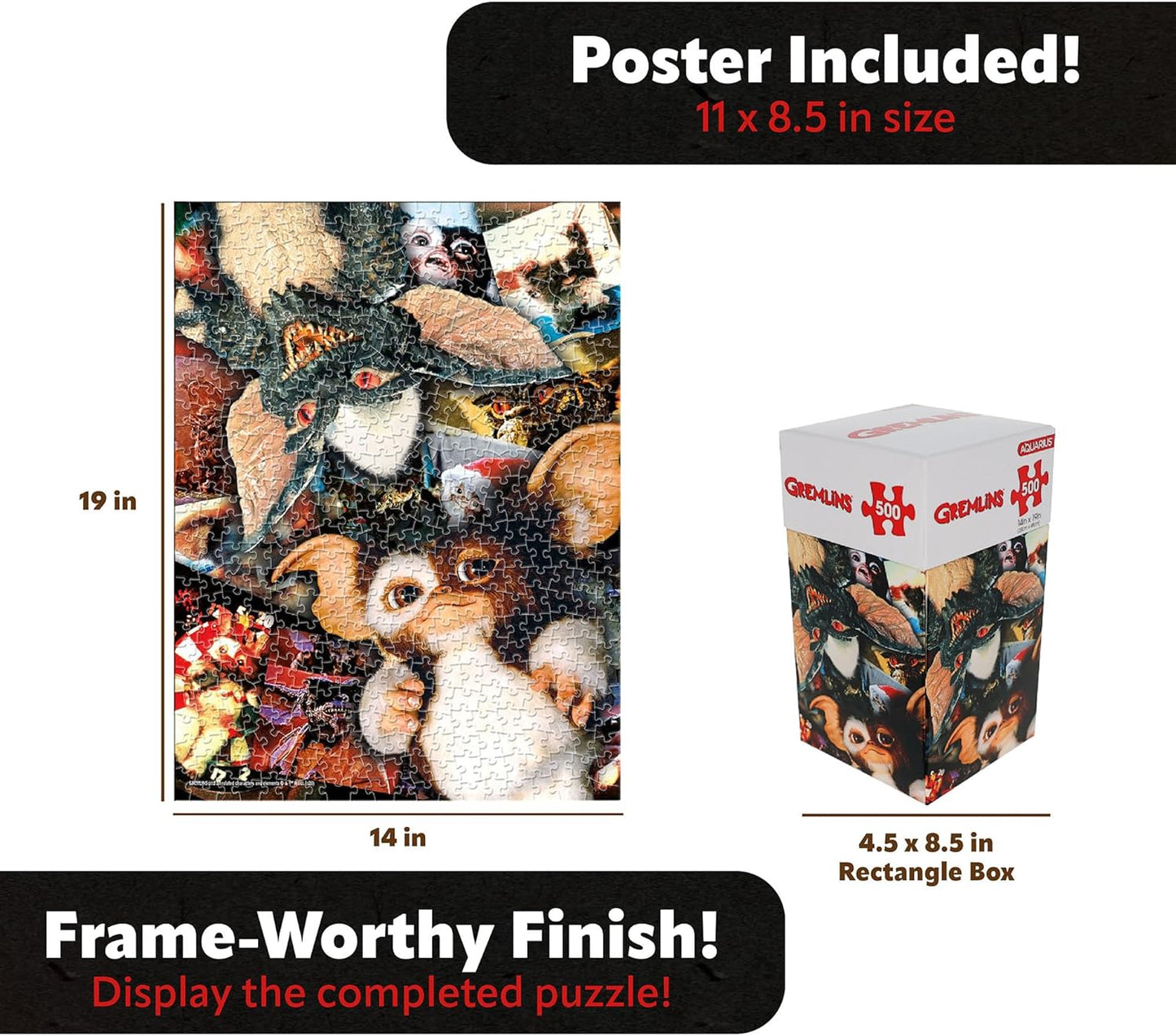 Gremlins 500 Piece Jigsaw Puzzle