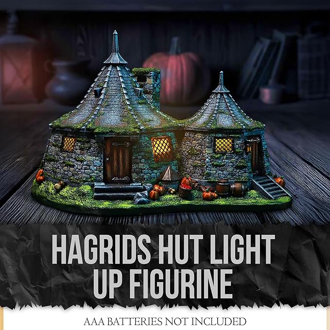 Harry Potter Hagrids Hut Light Up Figurine