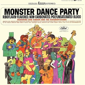 Monster Dance Party (Orange/Black Pumpkin Splatter Vinyl)