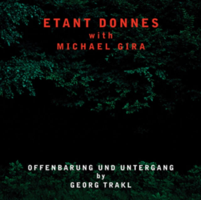 Offenbarung Und Untergang By Georg Trakl