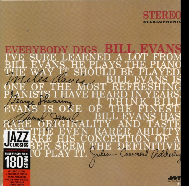 Everybody Digs Bill Evans