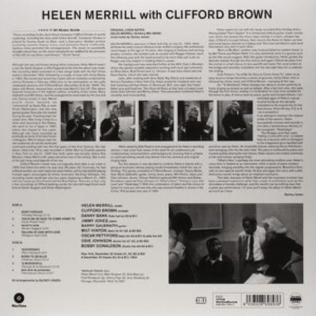 With Clifford Brown
