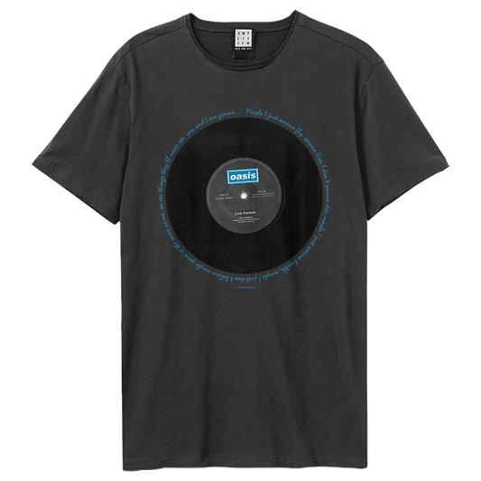 Oasis Live Forever TitleAmplified X Large Vintage Black T Shirt