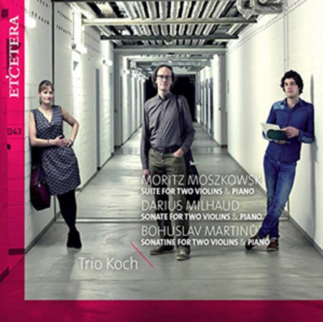 Moritz Moszkowski: Suite for Two Violins & Piano/...