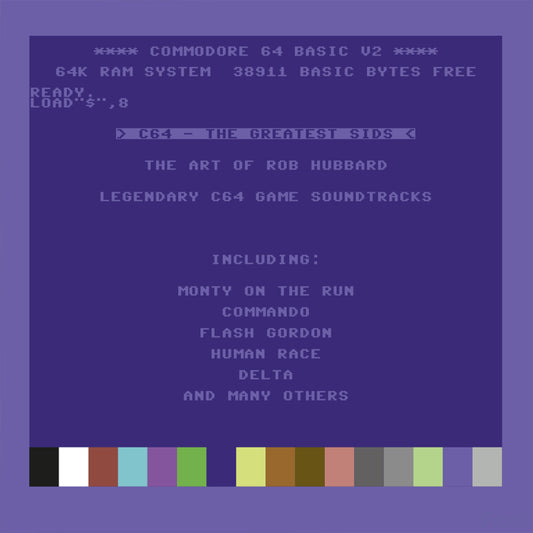 C64 Greatest Sids - The Art Of Rob Hubbard (Numbered Edition) (Red Vinyl)