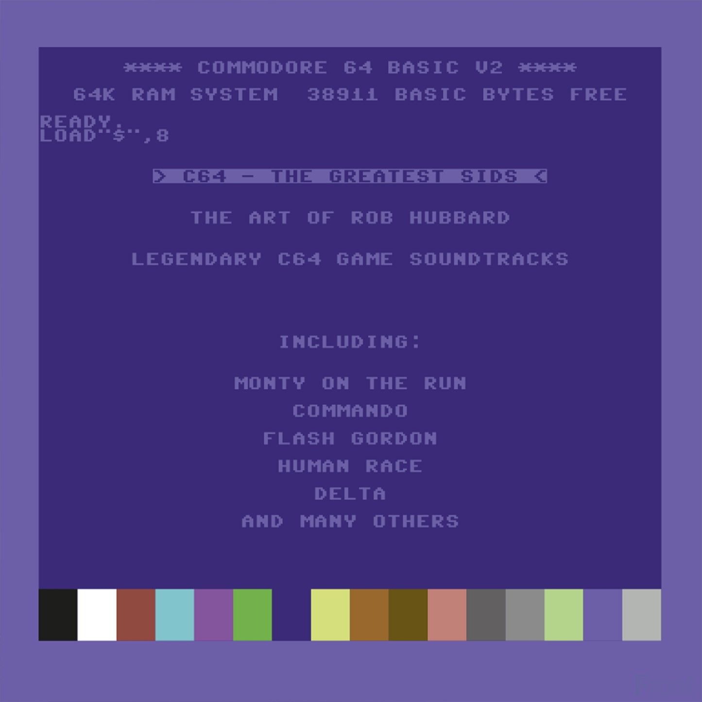 C64 Greatest Sids - The Art Of Rob Hubbard (Numbered Edition) (Orange Vinyl)