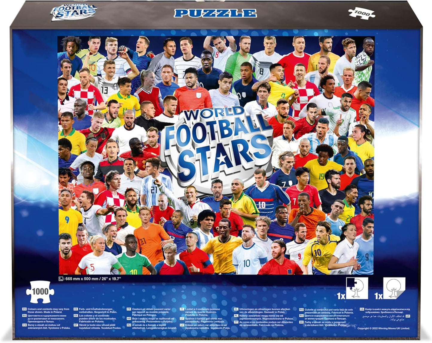 World Football Stars Jigsaw Puzzle [2026 Refresh]