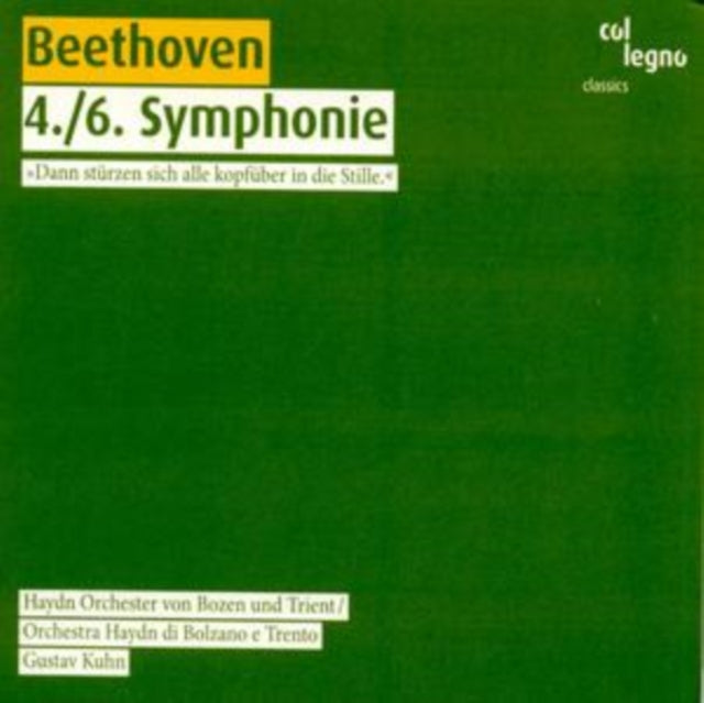 Symphonies No. 4 and 6 [austrian Import]