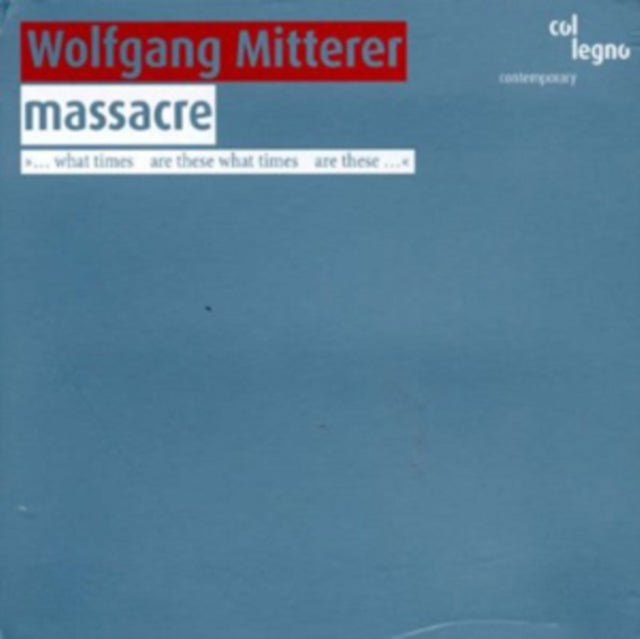 Wolfgang Mitterer: Massacre