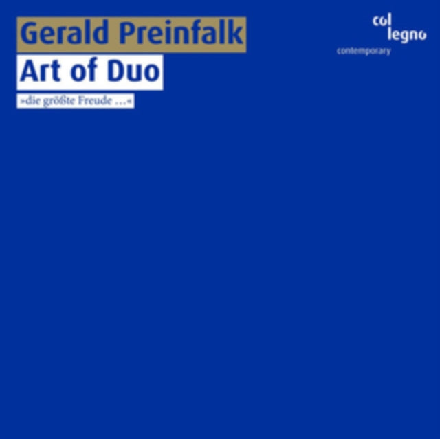 Gerald Preinflak: Art of Duo