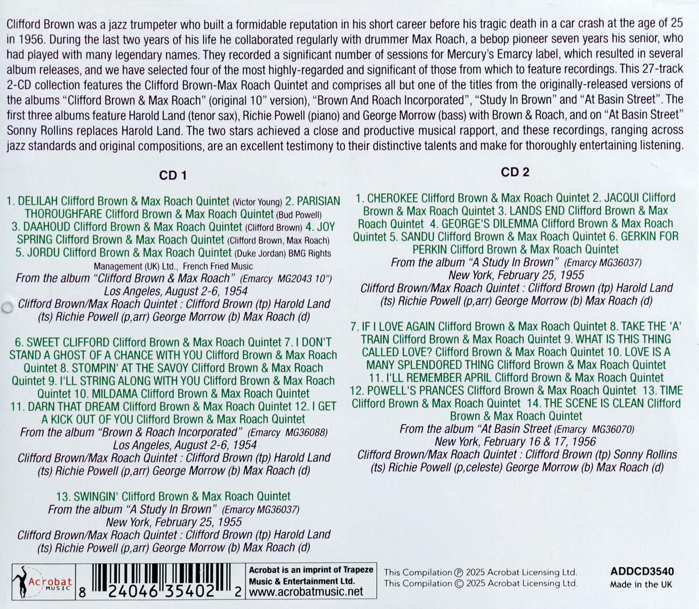Legendary Albums 1954-56