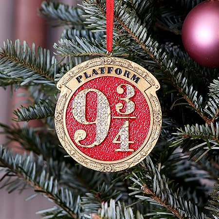 Harry Potter Platform 9 3/4 Pendant Christmas Decoration