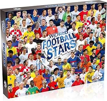 World Football Stars 1000 Pc Jigsaw Puzzle 2023 Refresh