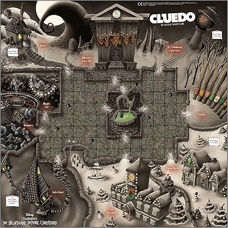 Nightmare Before Christmas Cluedo