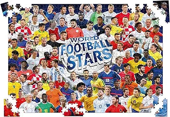 World Football Stars 1000 Pc Jigsaw Puzzle 2023 Refresh