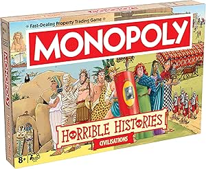 Horrible Histories Ancient Civilisations Monopoly