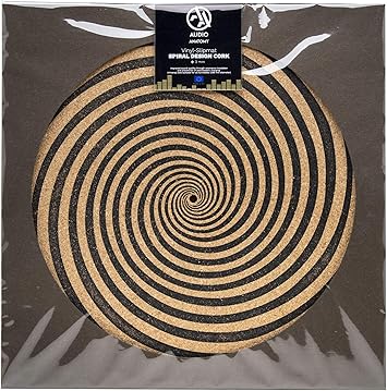 Spiral Slipmat Cork - Diameter: 295 Mm - Thickness: 3Mm - Audio Anatomy
