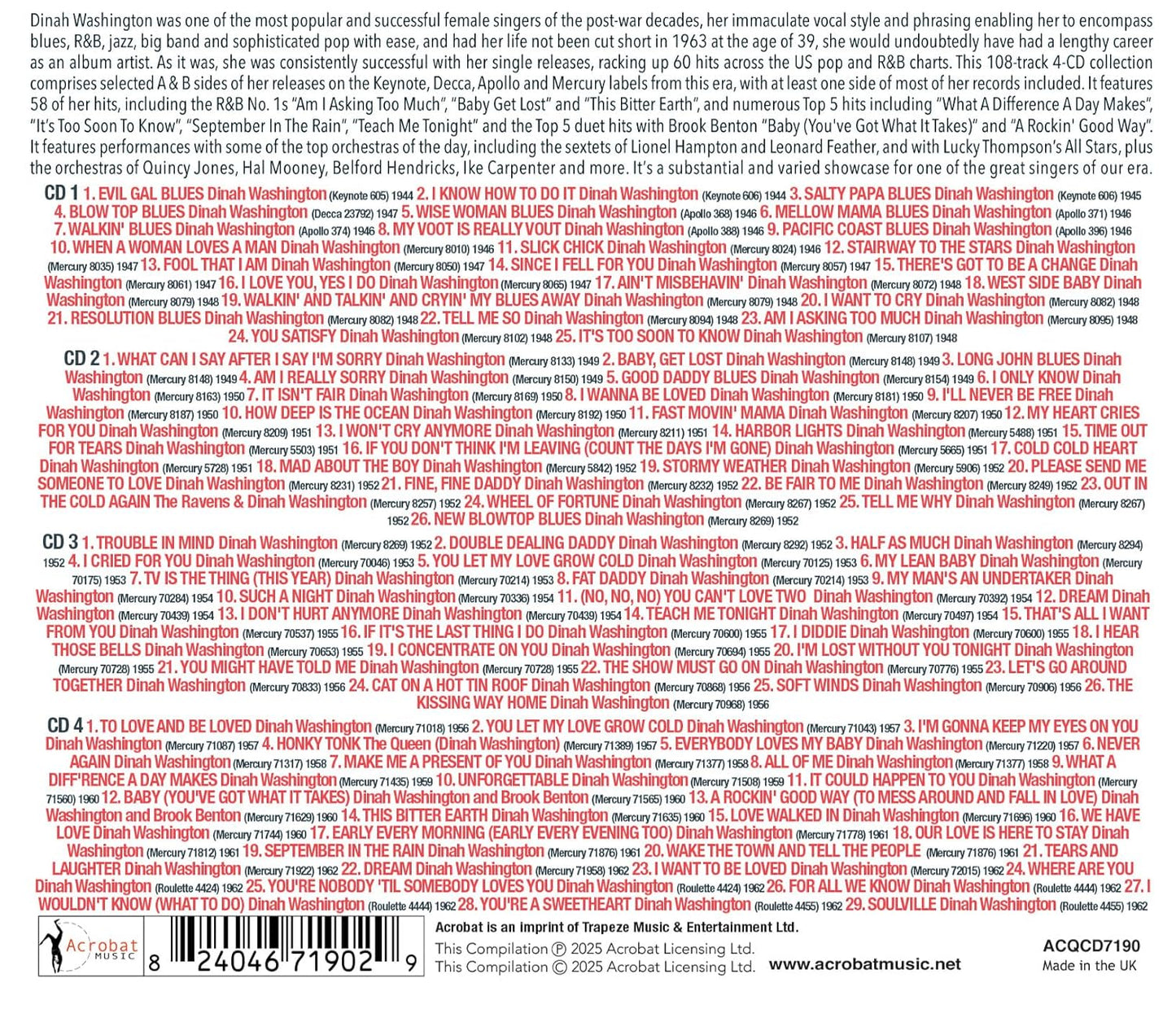 Hits And Classics - The Singles Collection 1944-62