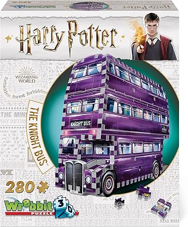 Harry Potter: Mini Knight Bus (130Pc) 3D Jigsaw Puzzle