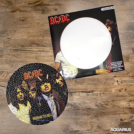 Ac/Dc Highway To Hell 450Pc Picture Disc Puzzle