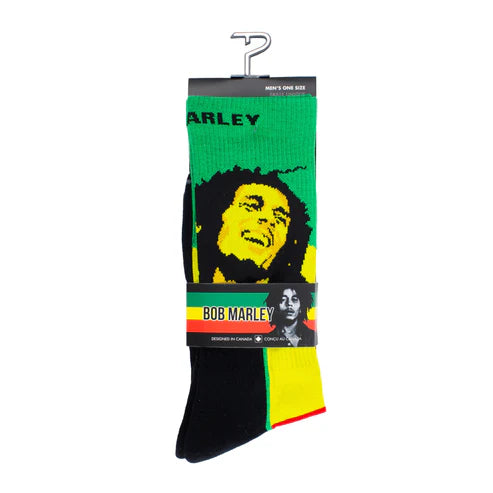 Bob Marley Smile Crew Socks (One Size)