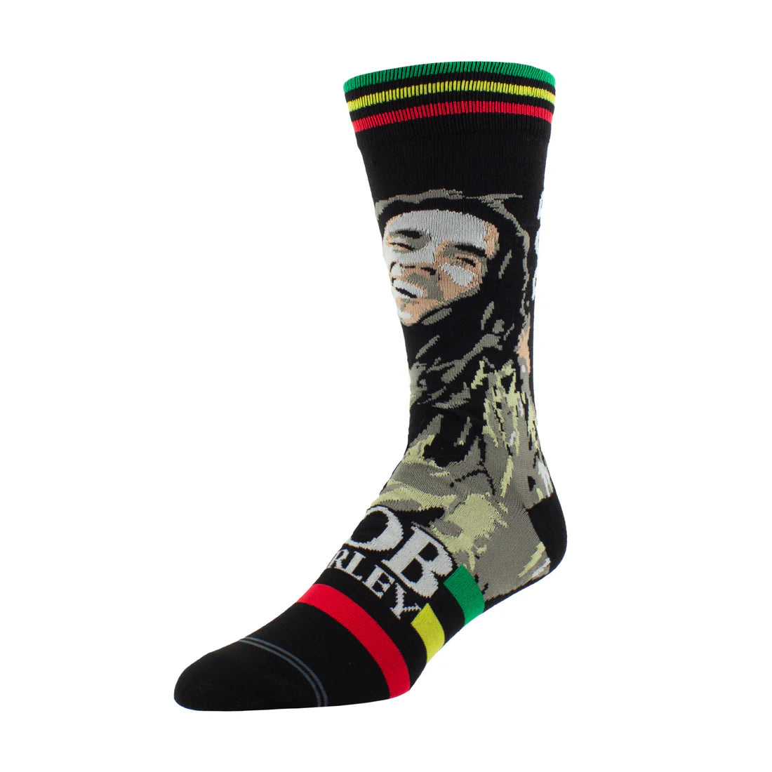 Bob Marley Illustration Socks (One Size)