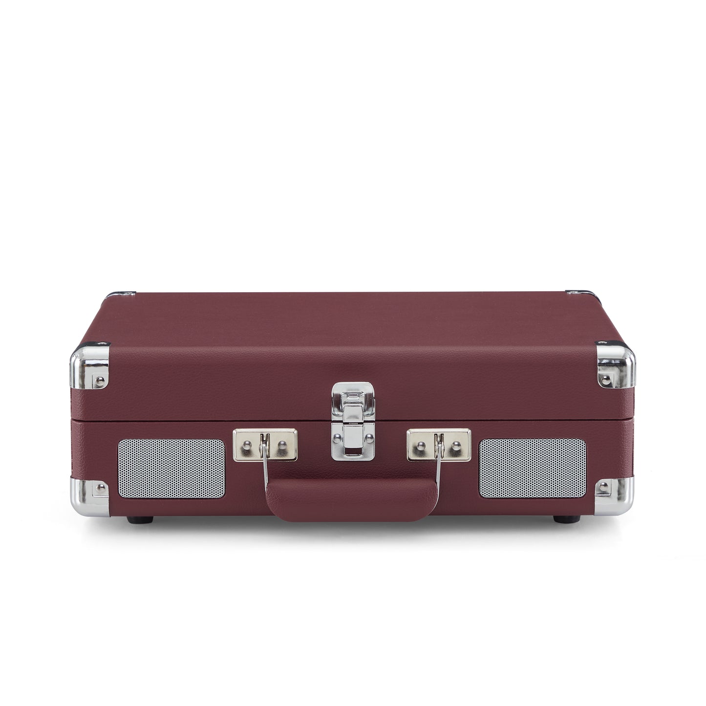 Cruiser Plus Deluxe Portable Turntable (Burgundy)- Now With Bluetooth Out