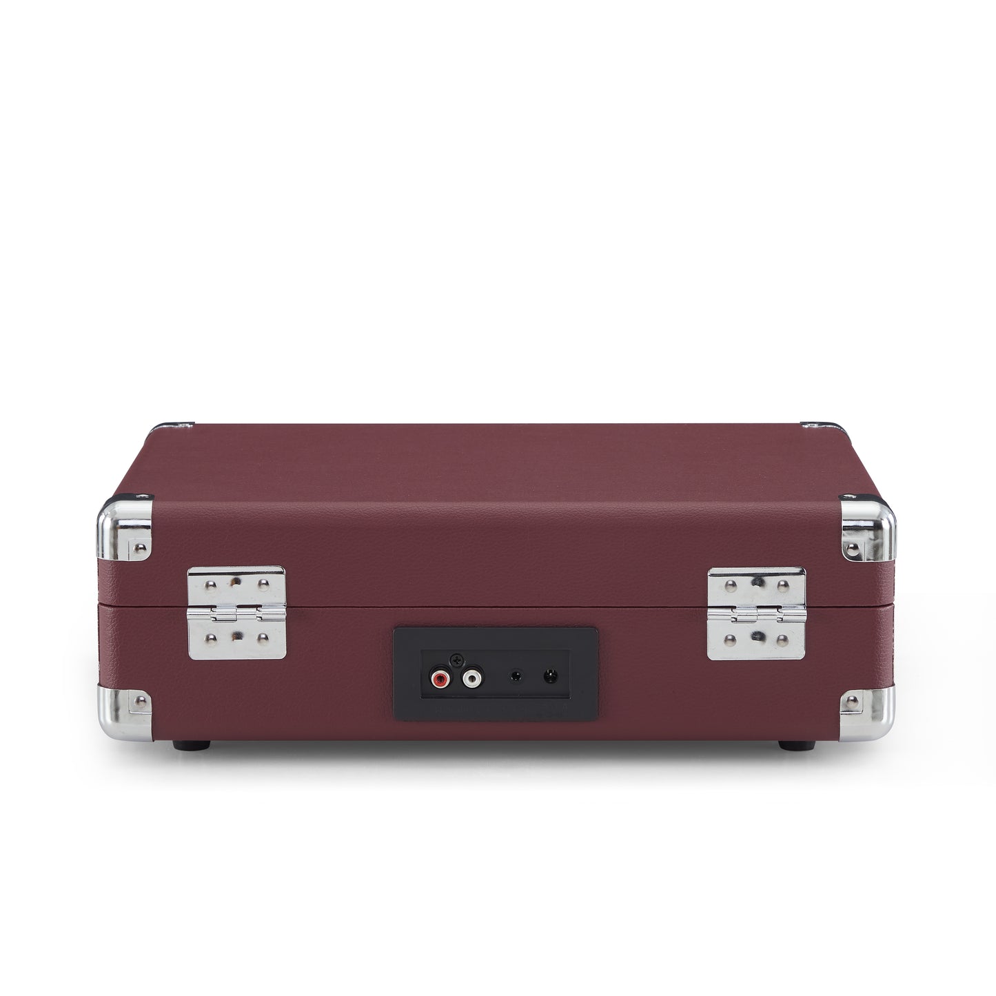 Cruiser Plus Deluxe Portable Turntable (Burgundy)- Now With Bluetooth Out