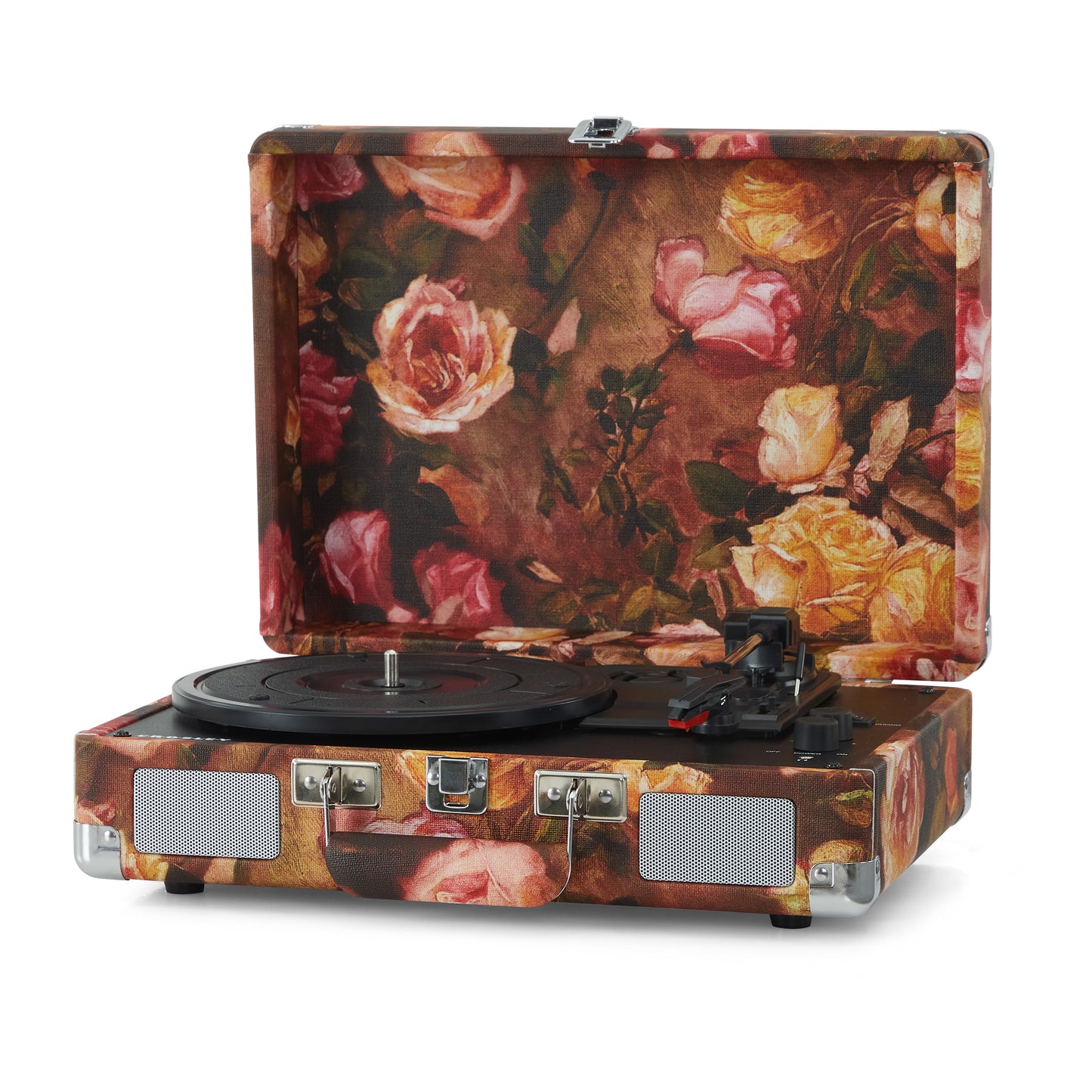 Cruiser Plus Portable Turntable (Floral)