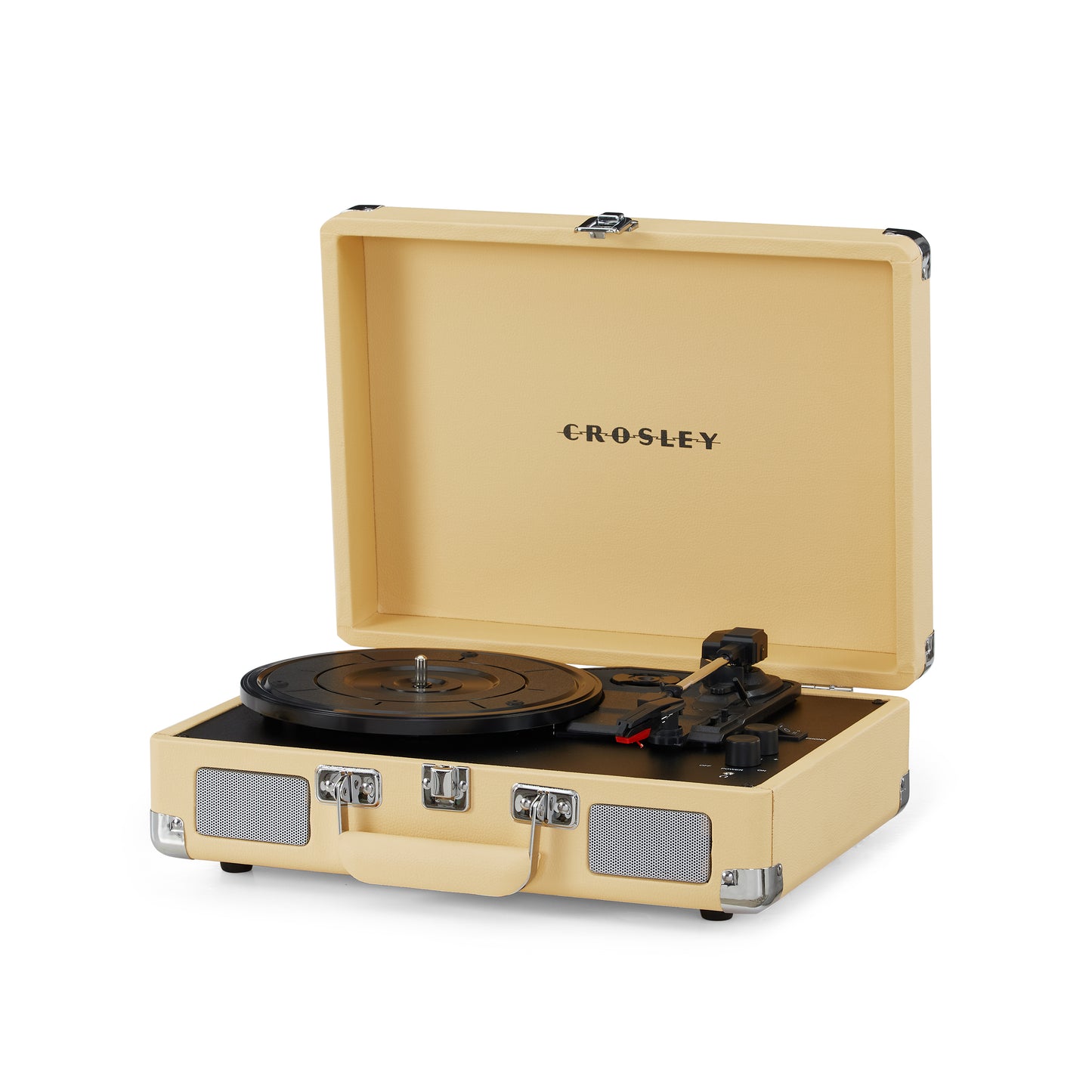 Cruiser Deluxe Portable Turntable (Fawn)- Now With Bluetooth Out