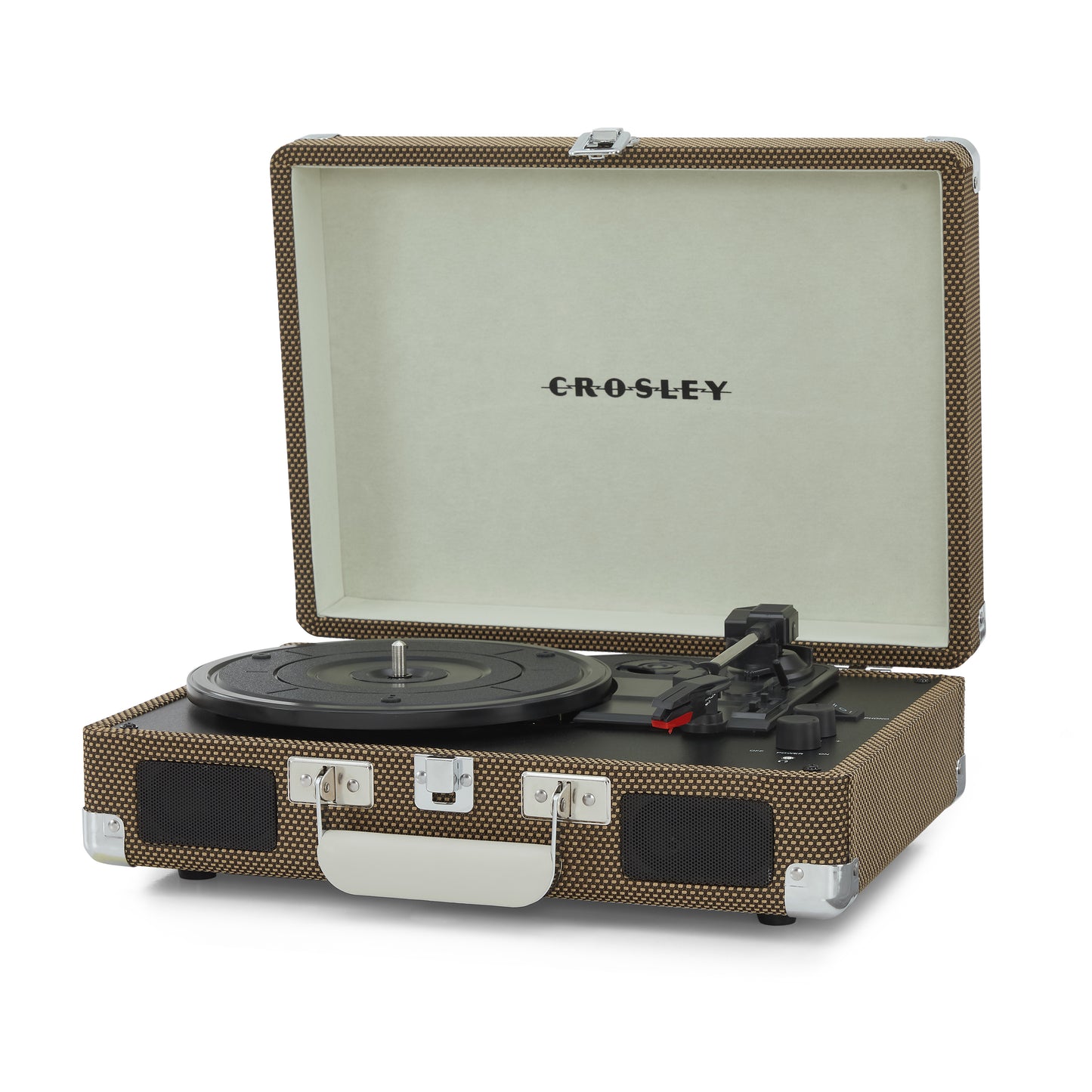 Cruiser Plus Portable Turntable (Tweed) - Now With Bluetooth Out