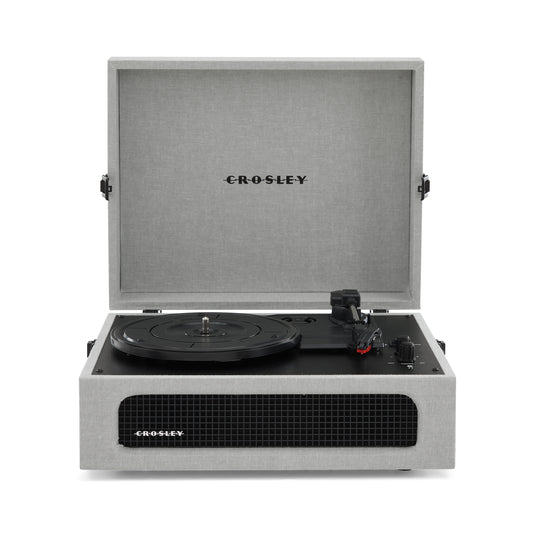 Voyager Portable Turntable (Grey) - Now With Bluetooth Out