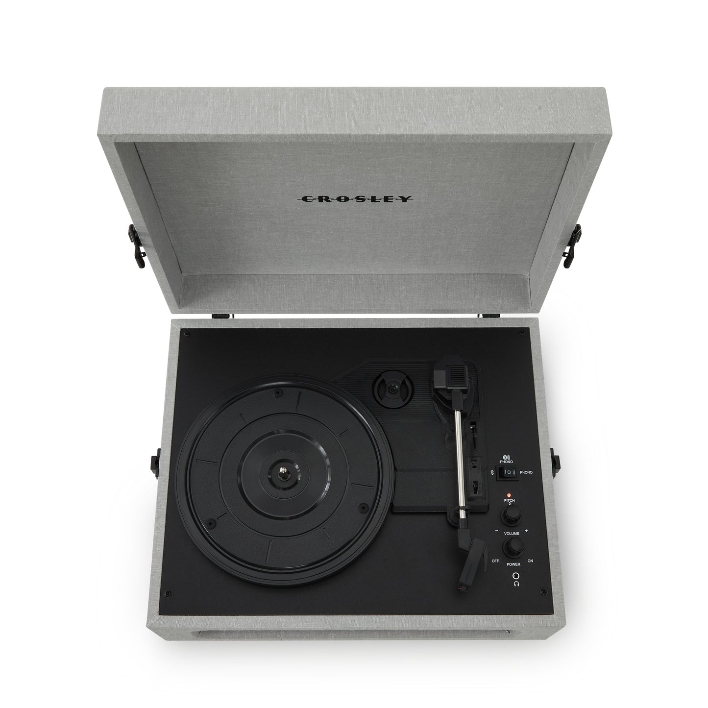 Voyager Portable Turntable (Grey) - Now With Bluetooth Out