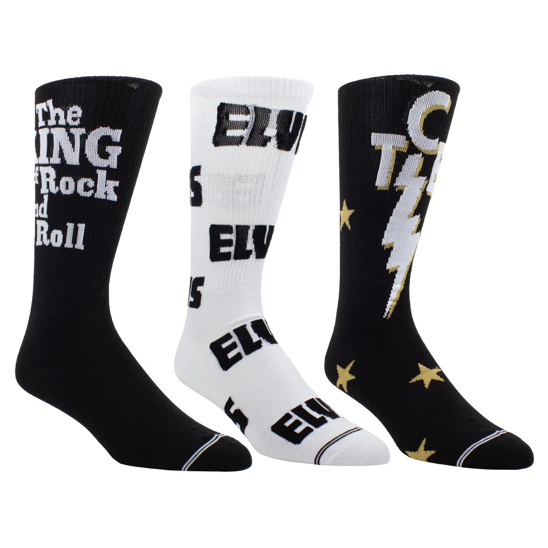 Elvis Socks 3 Pack In Gift Box (One Size)