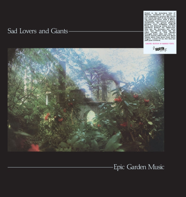 Sad Lovers and Giants have crafted a whimsical masterpiece with their debut album "Epic Garden Music."