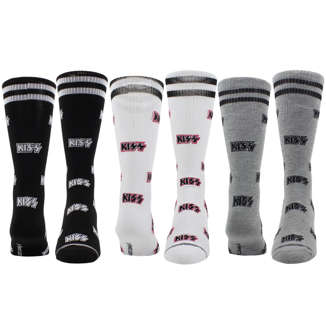 Kiss Socks 3 Pack In Gift Box (One Size)
