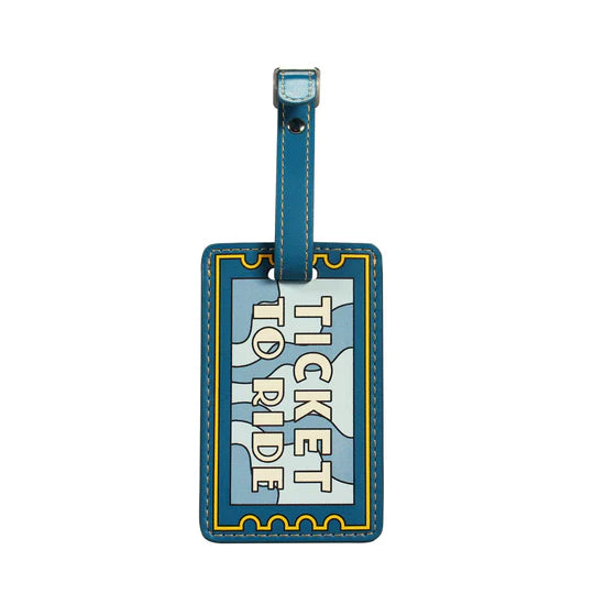 Luggage/Bag Tag Pu - The Beatles (Ticket To Ride)