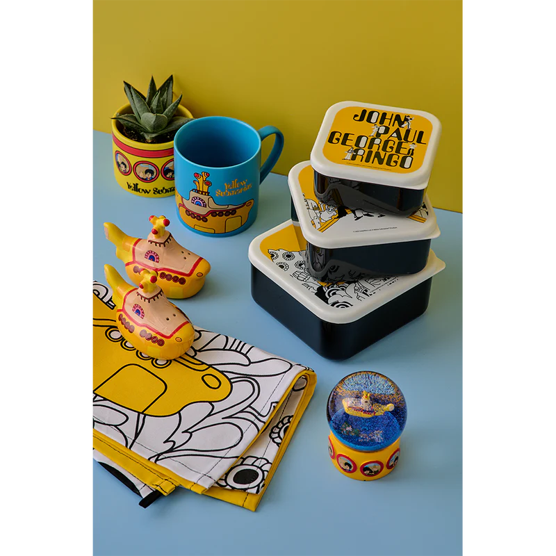 Snack Boxes Set Of 3 - The Beatles (Yellow Submarine)