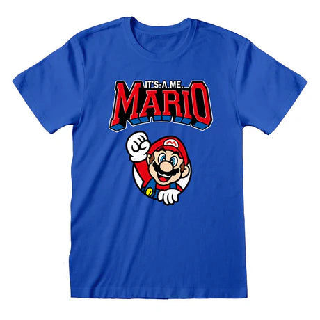 Nintendo Super Mario - Varsity T Shirt (Small)