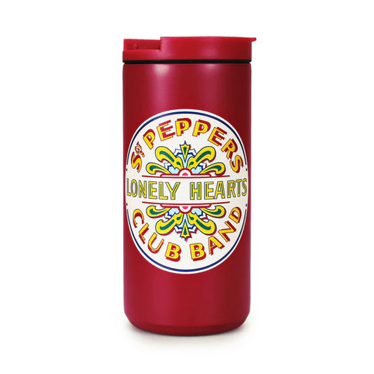 Travel Mug Metal (350Ml) - The Beatles (Sgt. Pepper)
