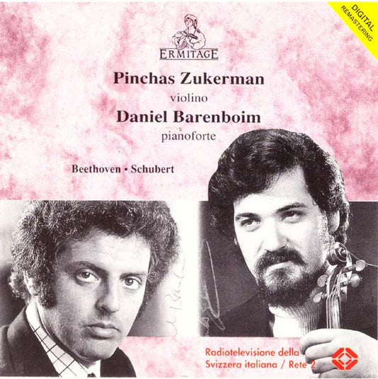 Pinchas Zukerman. Daniel Barenboim: Beethoven - Schubert