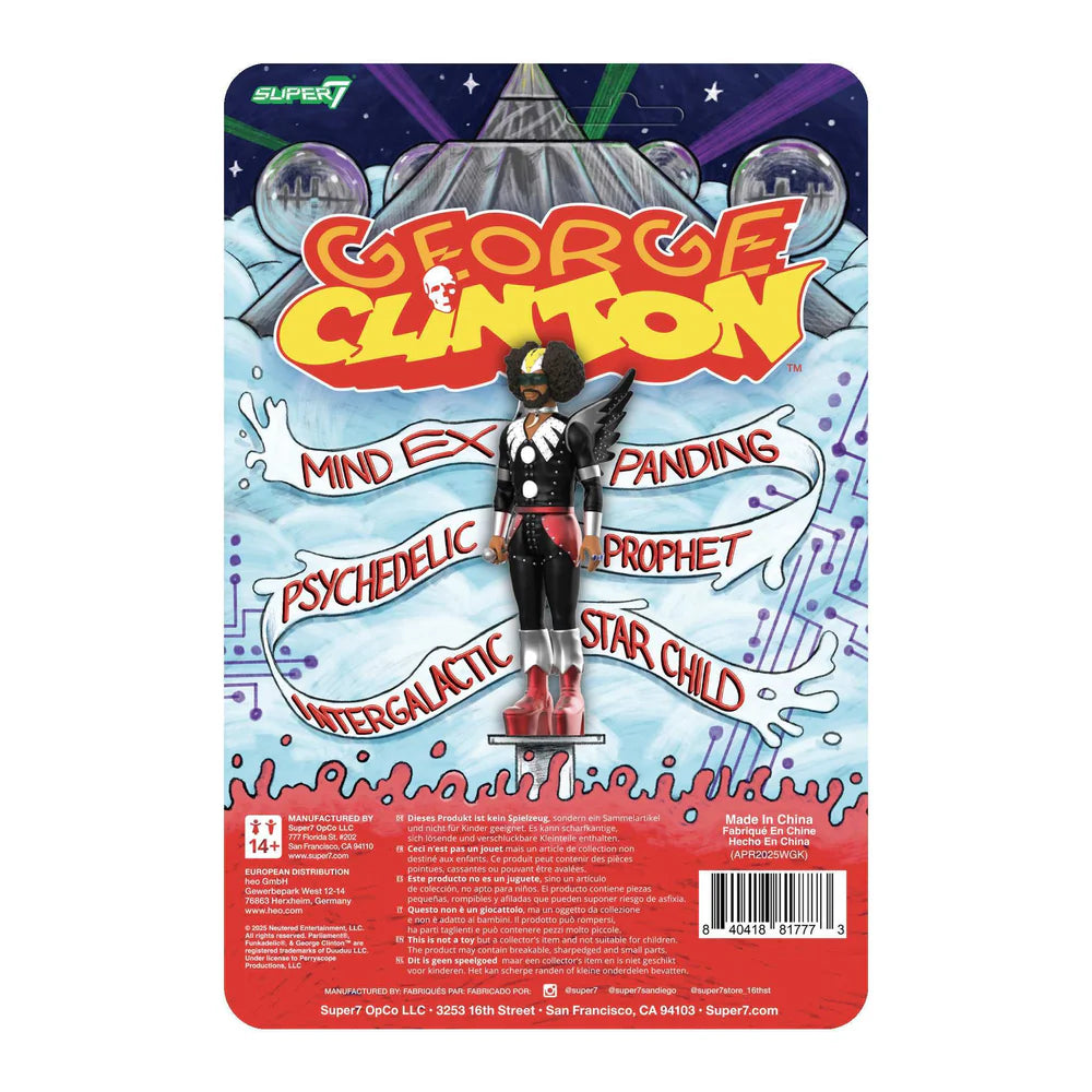 George Clinton Reaction Figure Wave 01- Geroge Clinton Dr Funkenstein