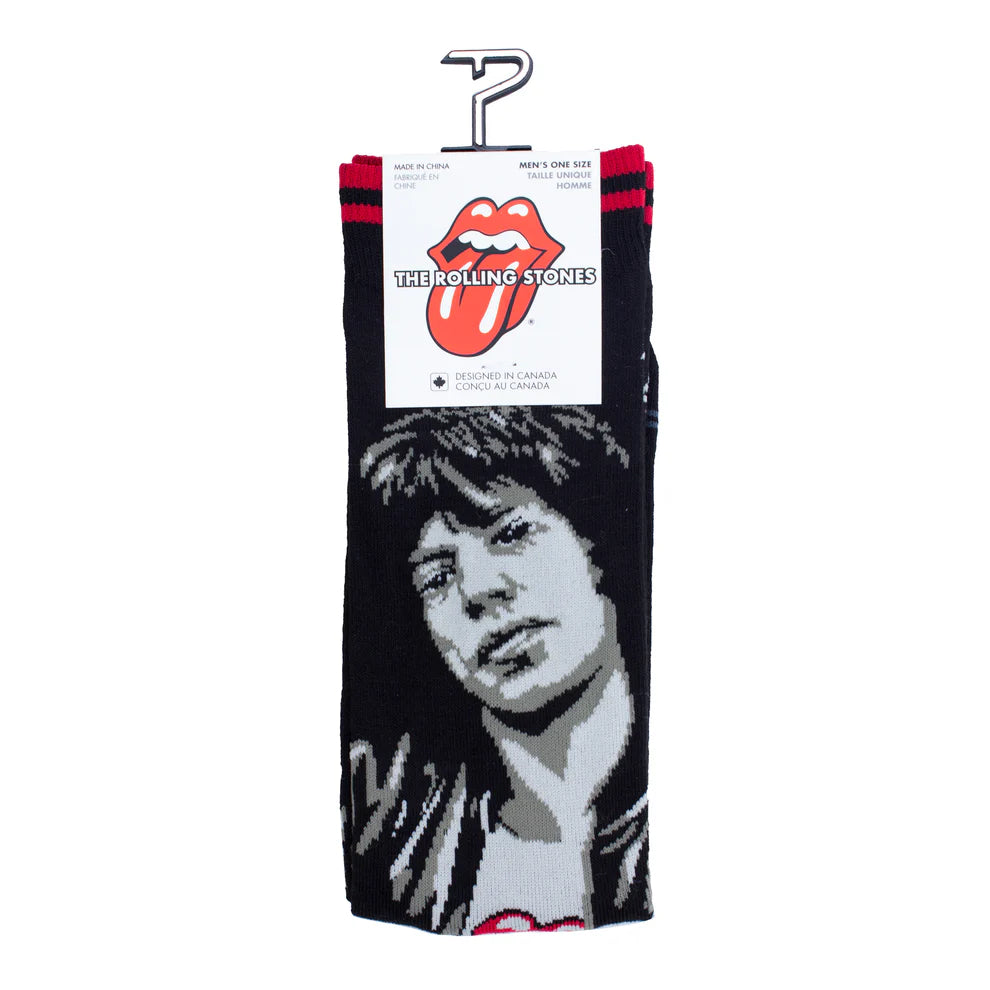 The Rolling Stones Mick Illustration Socks (One Size)