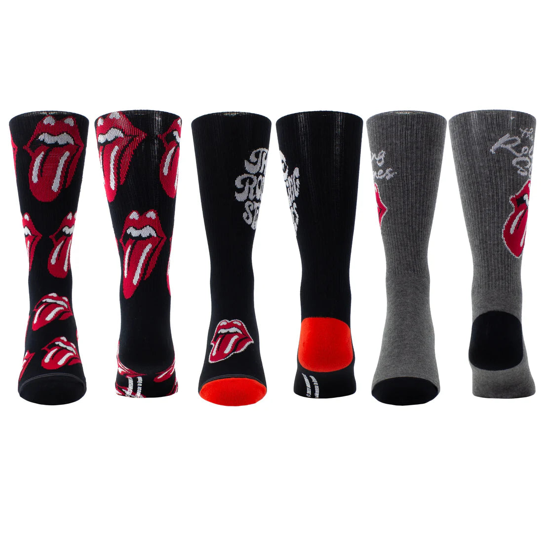 The Rolling Stones Socks 3 Pack In Gift Box (One Size)